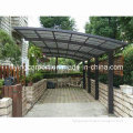 Aluminum Patio Awning Cover, Terrace Canopy, Plastic Garden Pergola